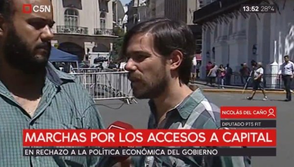 [Video] Del Caño: “Los burócratas traidores de siempre corrieron a firmar el 15 %”