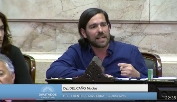 [VIDEO] Del Caño: “Rechazamos esta ley fraudulenta y reclamamos el 82 % móvil real para los jubilados”