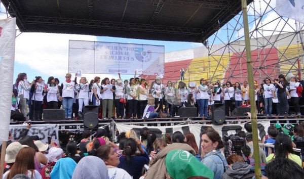 Comenzó el XXXII° Encuentro Nacional de Mujeres