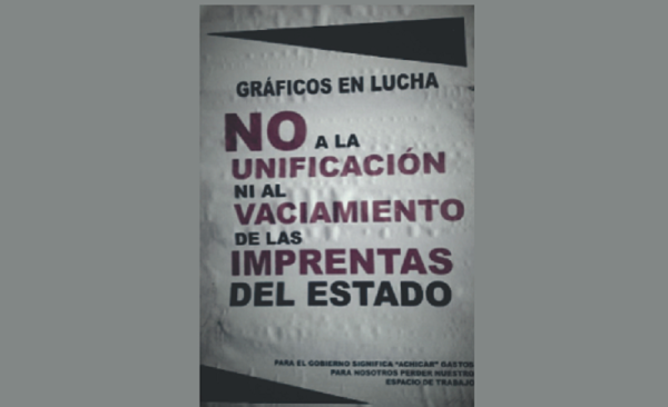 La Plata: solidaridad frente al vaciamiento de la gráfica Diebo