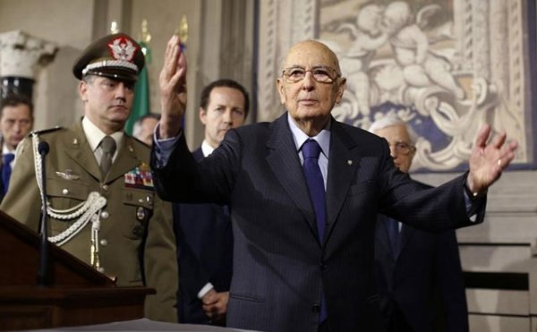 Renuncia el presidente Giorgio Napolitano