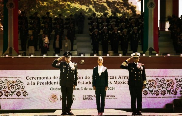 Claudia Sheinbaum y los militares