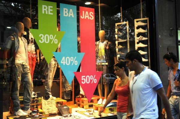 Las ventas minoristas cayeron 1,5 % en febrero