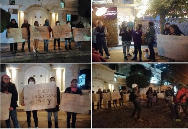 ¡Viva la lucha de las mujeres y del pueblo trabajador de Irán! 