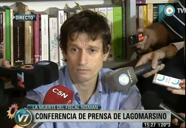 Habló Lagomarsino: ¿el último hombre que vio con vida a Nisman?