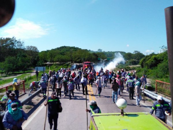 Repudio de consejero estudiantil del IES N° 5 a la represión contra los obreros del Ingenio la Esperanza