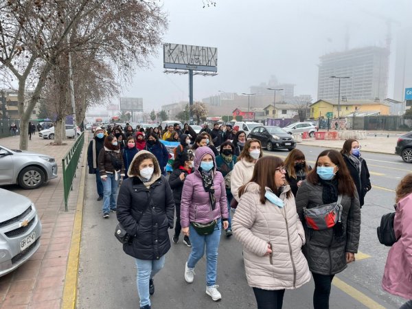 Profesores de Estación Central en paro ante negligencia del alcalde Felipe Muñoz