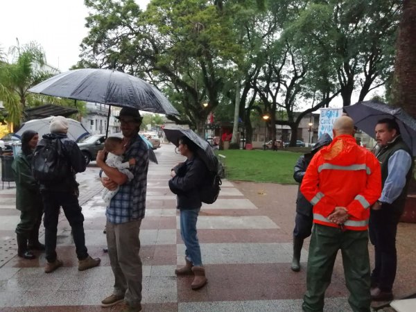 Acto por el Agua en Tacuarembó