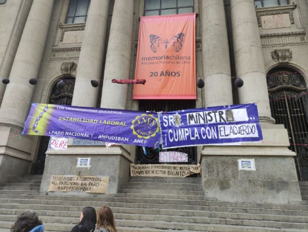 Trabajadores del Patrimonio siguen movilizados: llaman a concentración en el Museo de Bellas Artes