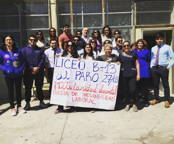  Jornada de movilización en las escuelas y liceos de Antofagasta