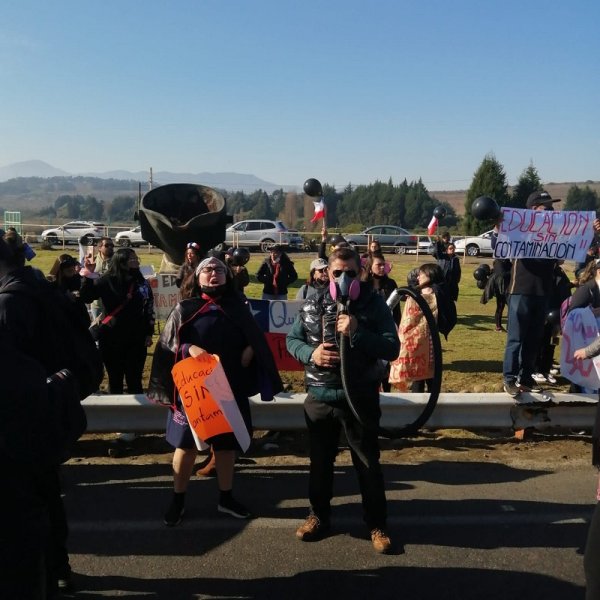 Quintero al límite: Manifestantes exigen medidas drásticas para combatir la contaminación industrial