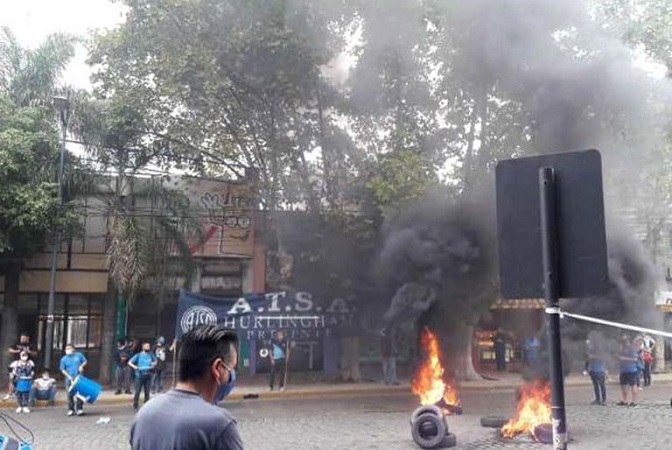 Toma del Sanatorio San Miguel