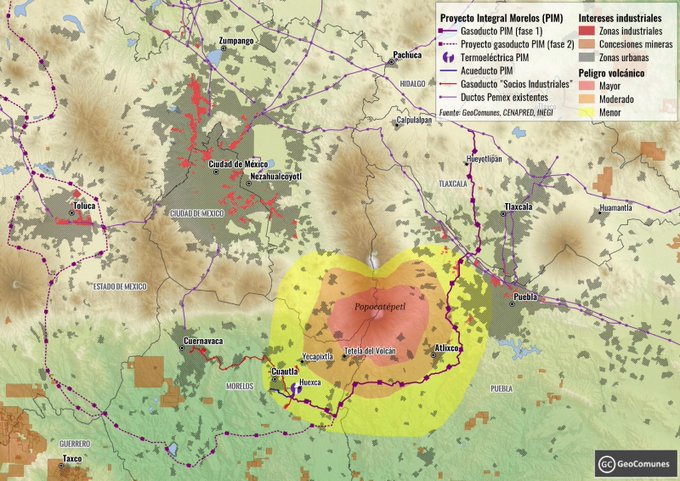 Mapa: @Geocomunes