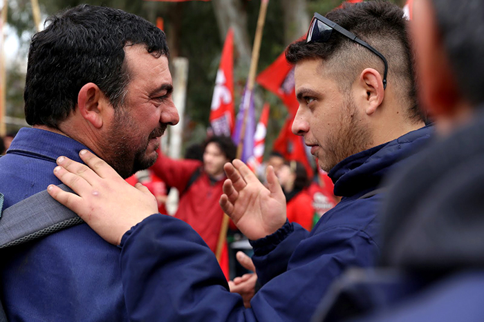 Movilización en defensa del ARS, 10 de agosto de 2018 