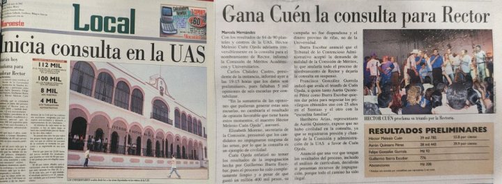 Diario El Noroeste, versión impresa, 18 y 19 de mayo de 2005