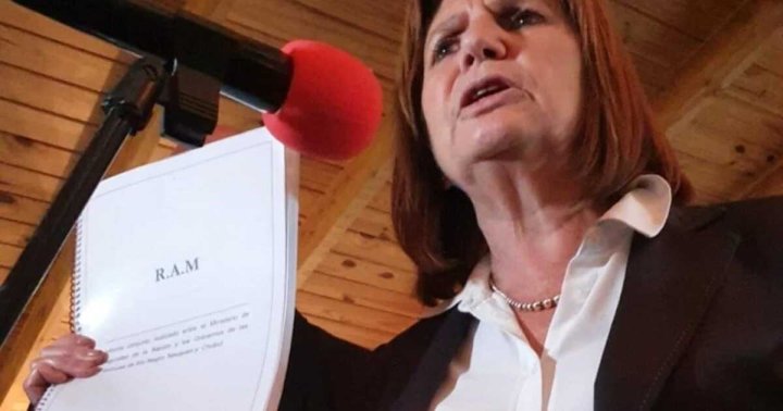 Patricia Bullrich y su "Informe RAM"