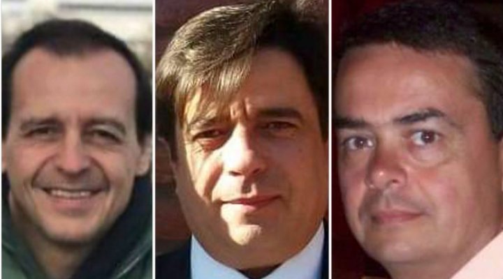 Jueces Juan Carlos Noguera Ramos, Juan Carlos Pérez y Sergio Rodríguez