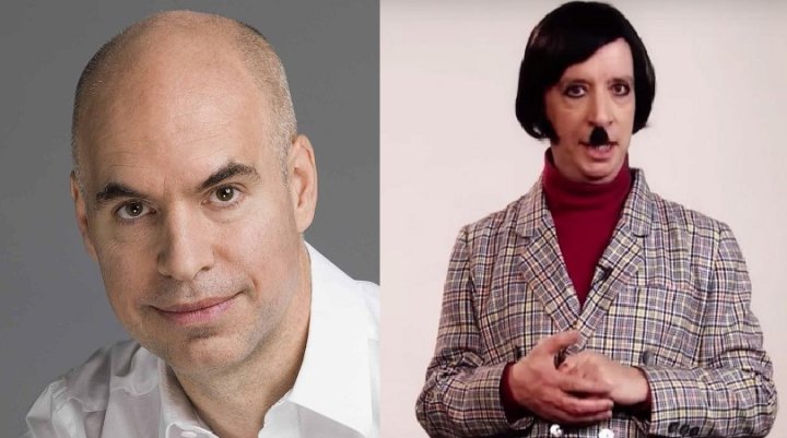 Collage: Horacio Rodríguez Larreta superó a Micky Vainilla en su derechosidad