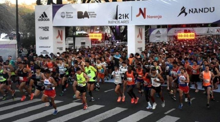 Media Maratón de Buenos Aires 2019.