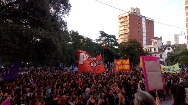 Marcha en Rosario