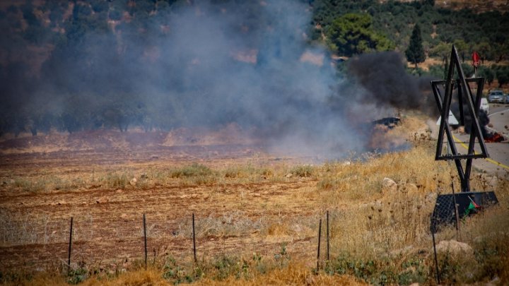 Imagen de una de las acciones militares del ejército israelí contra la población palestina. Foto: Caterina Albert