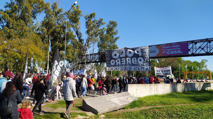 La Plata | Subida al acceso a la Autopista a Buenos Aires