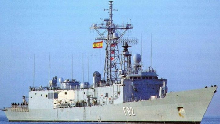 Fragata Victoria de la Armada española, que forma parte de la operación de la UE Navfor-Somalia y podría ser movilizada ahora contra Yemen del Sur