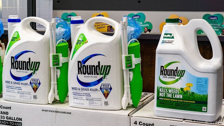 Round Up es la marca comercial del herbicida glifosato. Foto: Telam