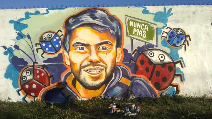 Mural de Alan Echeverría | La Caja Roja