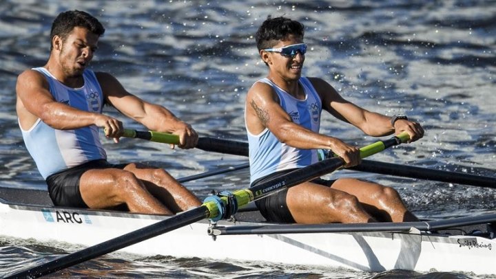 Modarelli y Herrera obtuvieron medalla de bronce para Argentina en la jornada de ayer.