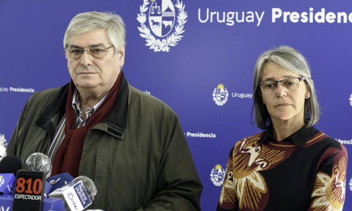 Dr. Wilder Tayler y Dra. Mariana Mota. Foto: Federico Gutiérrez (La Diaria)