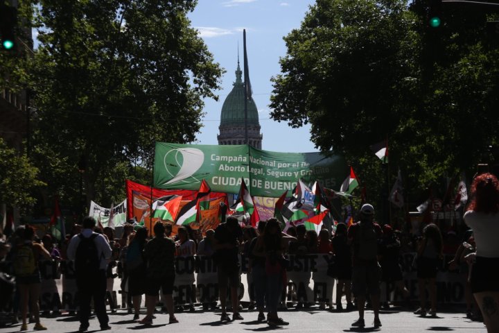 Marcha por el dia internacional contra la violencia machista. Noviembre 2023