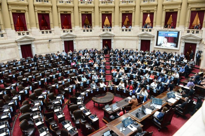 Una nueva sesión frustrada en la Cámara de Diputados l Foto: HCDN