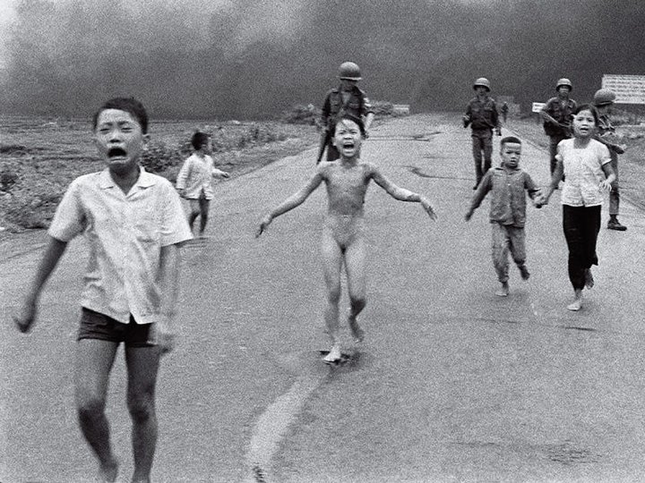 La niña del napalm.