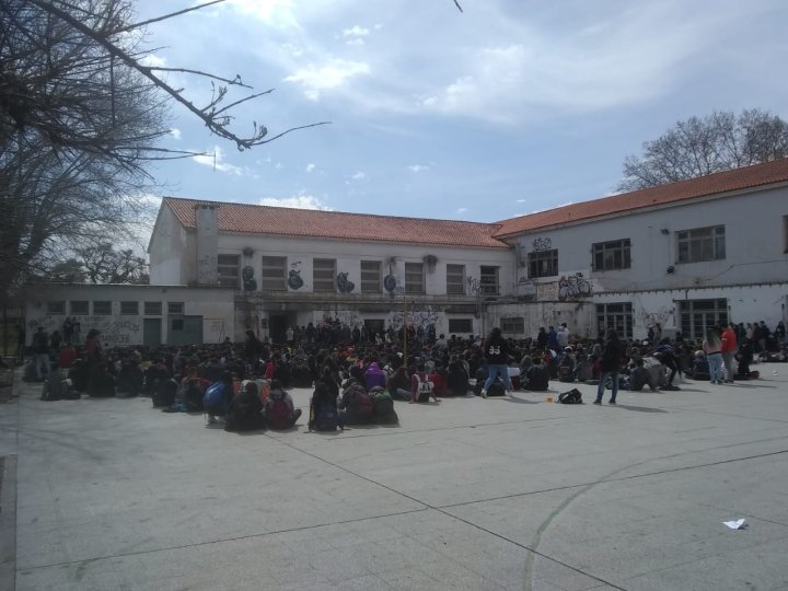 Asamblea en la Enam 