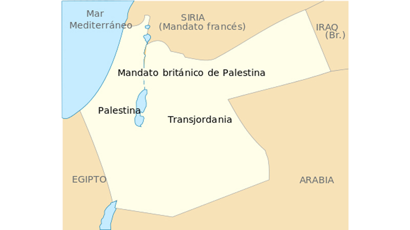 Dominio británico de Palestina